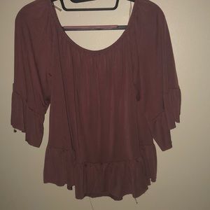 Lavender Field rose top size large